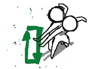 Twitter めっちゃいい絵を見た時 心境 アニメーション GIF いいね リツイート うごメモ