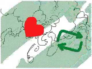 Twitter めっちゃいい絵を見た時 心境 アニメーション GIF いいね リツイート うごメモ