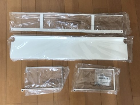 ガスコンロの奥の隙間