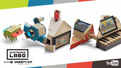 キッザニア 任天堂 Nintendo Labo 出展 パビリオン ゲーム会社