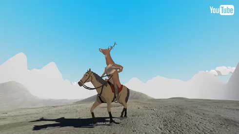 ごく普通のシカのゲーム DEEEER Simulator クラウドファンディング CAMPFIRE