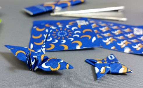 ロッテ　ガム　包み紙　折り紙　おりがみ　