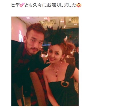 神田うの 中田英寿 ヒデ 旧友 仲間