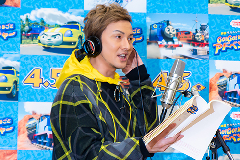 ISSA DAPUMP U.S.A. きかんしゃトーマス 映画 声優 アフレコ