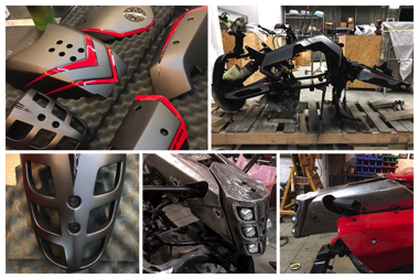 ロジウム・オメガ GTS1000 ヤマハ カスタムバイク