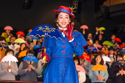 浅田真央 スケート メリーポピンズ リターンズ 映画 前夜祭 魔法のエキシビション