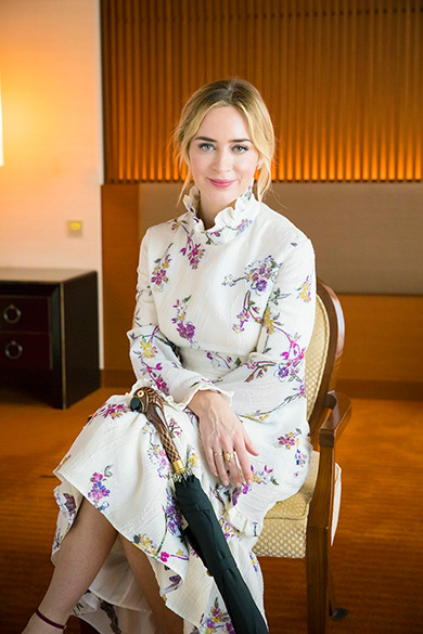 メリー・ポピンズ リターンズ エミリー ブラント インタビュー