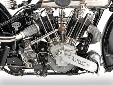 981ccのJ.A.P社製Vツインエンジンを搭載