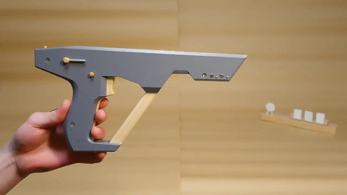 ゴム銃 セミオート