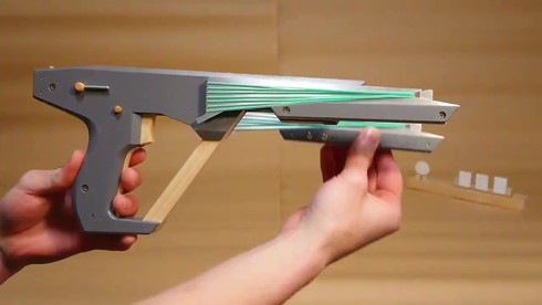 ゴム銃 セミオート