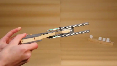 ゴム銃 セミオート