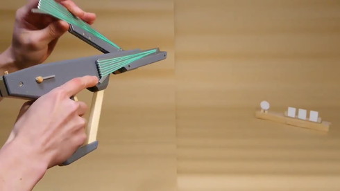 ゴム銃 セミオート