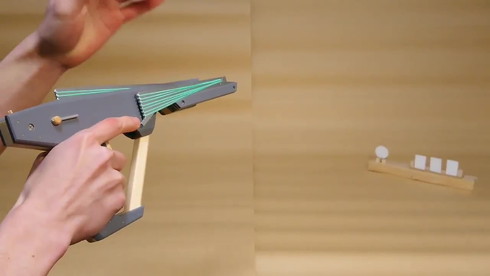 ゴム銃 セミオート