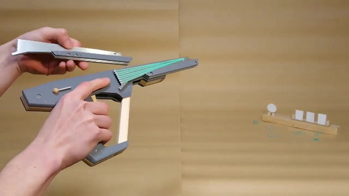 ゴム銃 セミオート