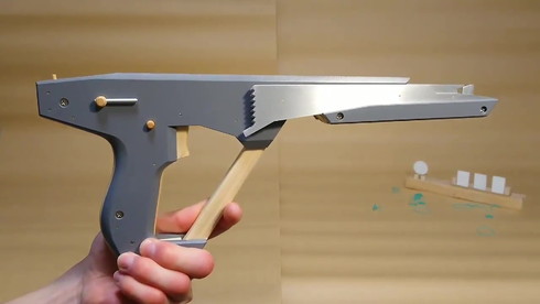 ゴム銃 セミオート