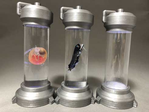 培養槽 保存カプセル それっぽく見える フィギュアケース 瓶詰め ワンフェス