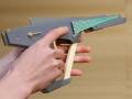 装弾数7発のセミオートゴム銃登場　スタイリッシュデザインに「ほしい」「リロードかっこいい」の声