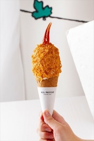 寿司型ソフトクリーム