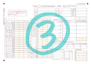収支内訳書の解説画像