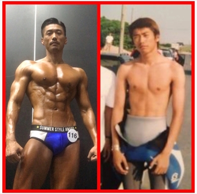金子賢 筋肉 ビフォーアフター トレーニング #10yearschallenge 現在