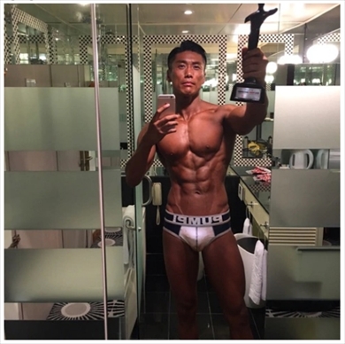 金子賢 筋肉 ビフォーアフター トレーニング #10yearschallenge 現在 ボディービル コンテスト