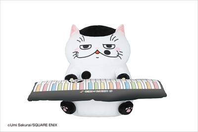 おじさまと猫PCクッション