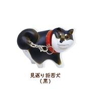 見返り拒否犬黒