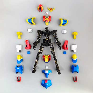 琉球銀行 フルアクション りゅうぎんロボ ロボマニアックス フィギュア コラボ 画像