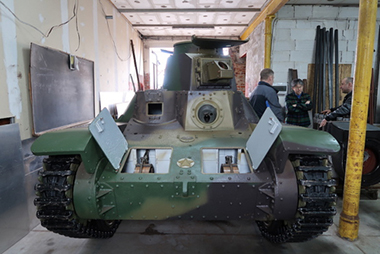 九五式軽戦車 クラウドファンディング