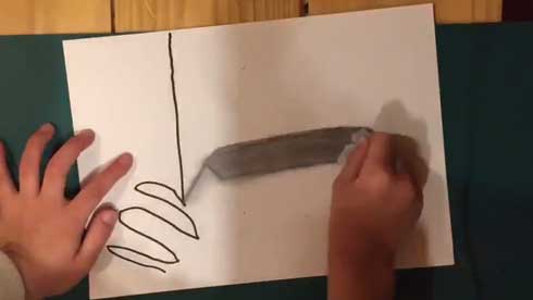 トリックアート 作る 6歳 子ども