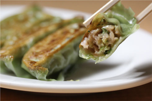 わさビーフギョーザ