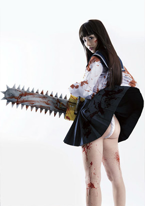 浅川梨奈 ベストフンドシスト 2018 日本ふんどし協会 血まみれスケバンチェーンソーRED