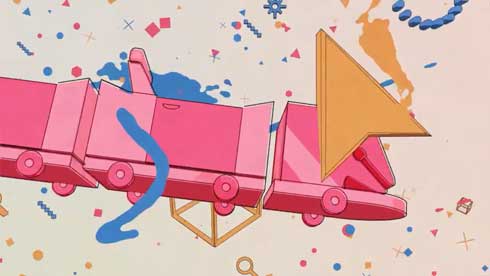 グラフィックデザイン 楽しさ MV 映像 歌詞 卒業制作 ミュージックビデオ