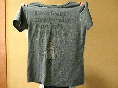 用意したTシャツ