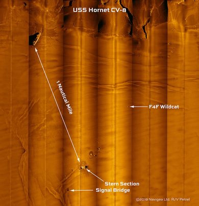 R/V Petrel ホーネット USS Hornet