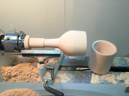 養命酒の皮（削り出し）