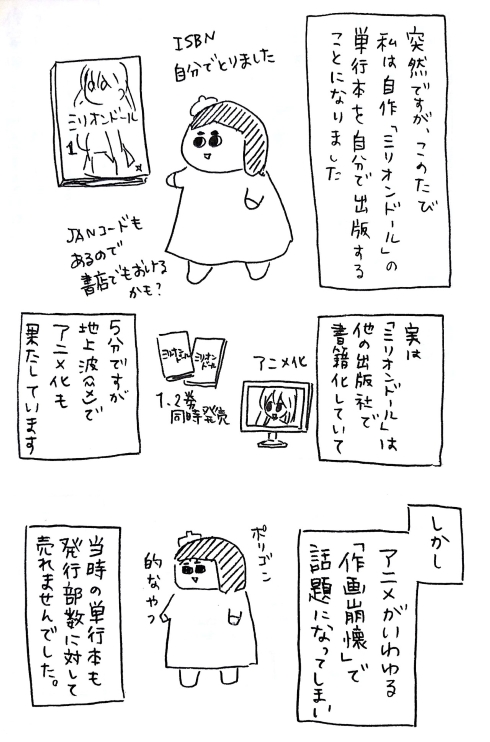 ミリオンドール 自費出版 藍