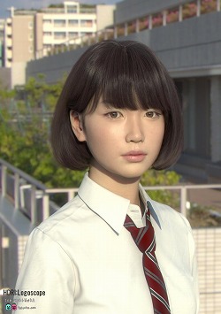 高山沙織 アンドロイド CG imma Saya 人間