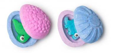 ブロントサウルスファンエッグ、ステゴサウルスファンエッグ（恐竜・タマゴモチーフ）／各1400円