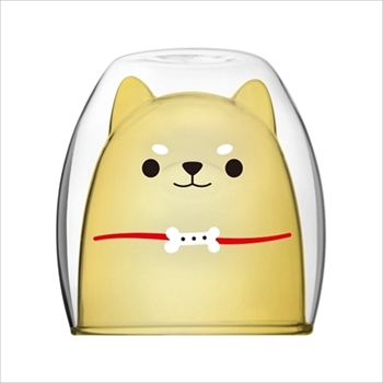 しば犬グラス