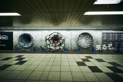 JUMP FORCE 新宿駅メトロプロムナード