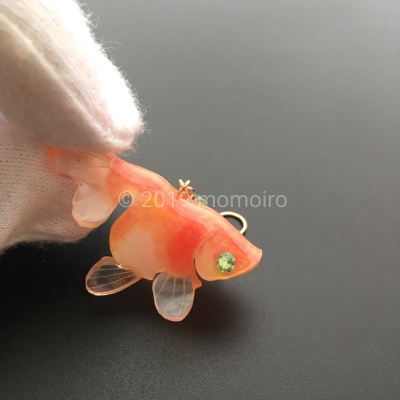 宝石金魚 小さな尾