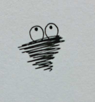 書き損じ 毛虫 みのむし ごまかす 知ってる 懐かしい