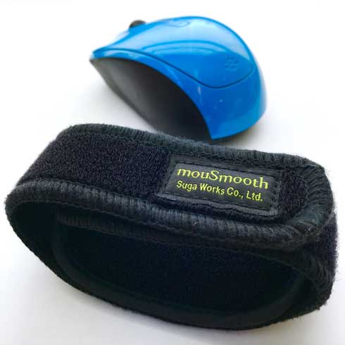 超軽量 リストパッド mouSmooth リストレスト 腱鞘炎 マウスだこ