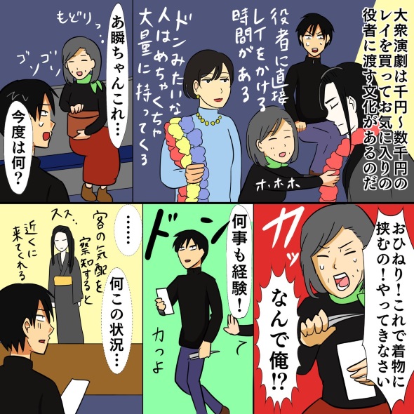 大衆演劇 レポート漫画