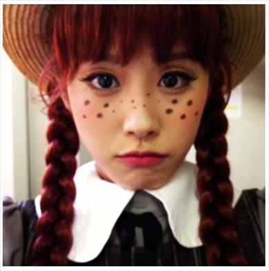 田中れいな モーニング娘。 赤毛のアン ミュージカン 主演 アン・シャーリー ビジュアル 高橋愛