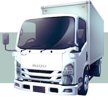 いすゞ トラック ELF エルフ 異世界転生 ラノベ