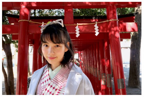 のん 能年玲奈 着物 和装 ひな祭り 神社