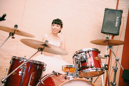 ドラム 結婚式 ドラマー