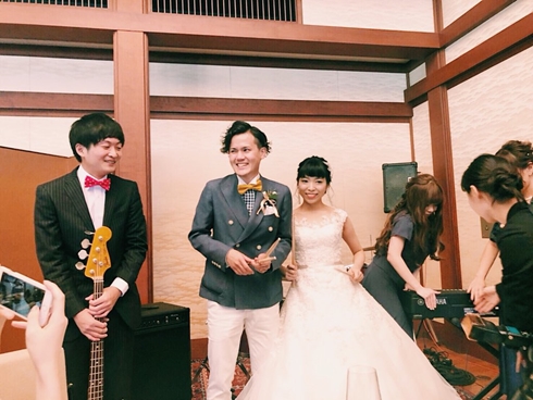 ドラム 結婚式 ドラマー